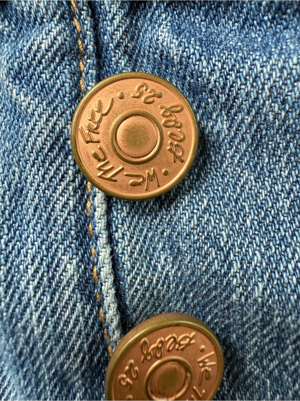 Free People We The Free High-Rise Button-Fly Boyfriend Jeans Size 30 - Picture 10 of 13